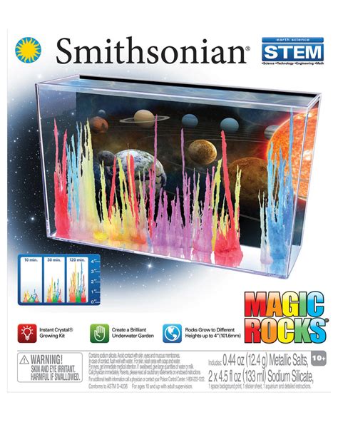 Experience the Joy of Scientific Discovery with the Smithsonian Magic Rocks Kit